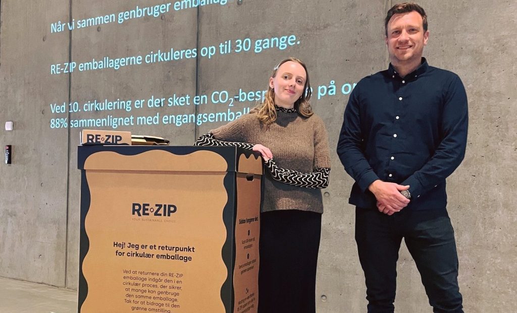 Millionindsprøjtning: RE-ZIP klar til udrulning af cirkulær emballage ud i Danmark og Europa