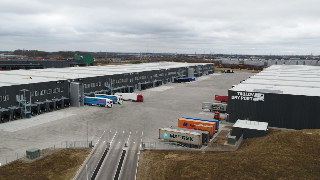Taulov Dry Port i Frederecia.