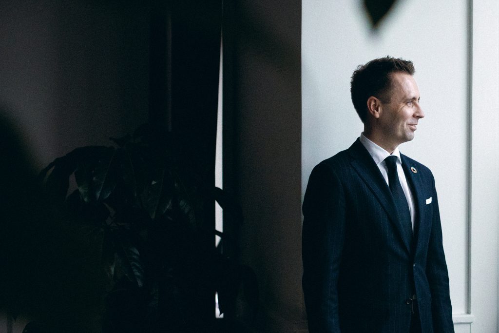 Portræt af CEO i Obton, Anders Marcus