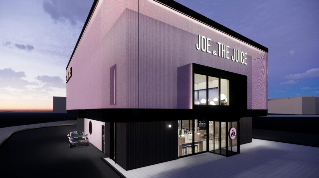 Joe & The Juice åbner første danske drive in-restaurant